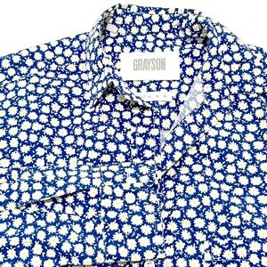 Frank & Eileen's Grayson x Anthropologie Cotton Shirt Daisies